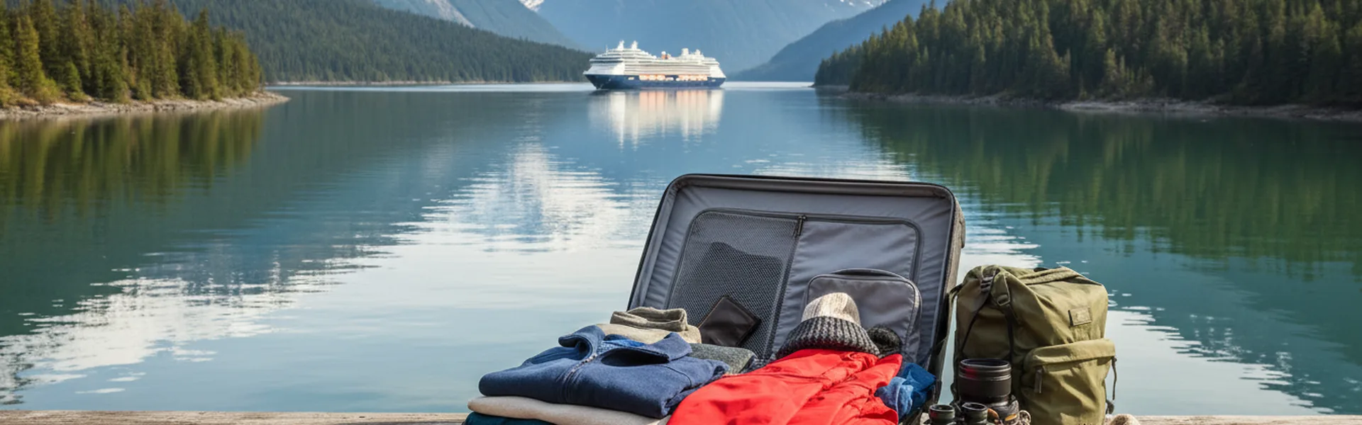 alaska cruise packing list — travel blog image