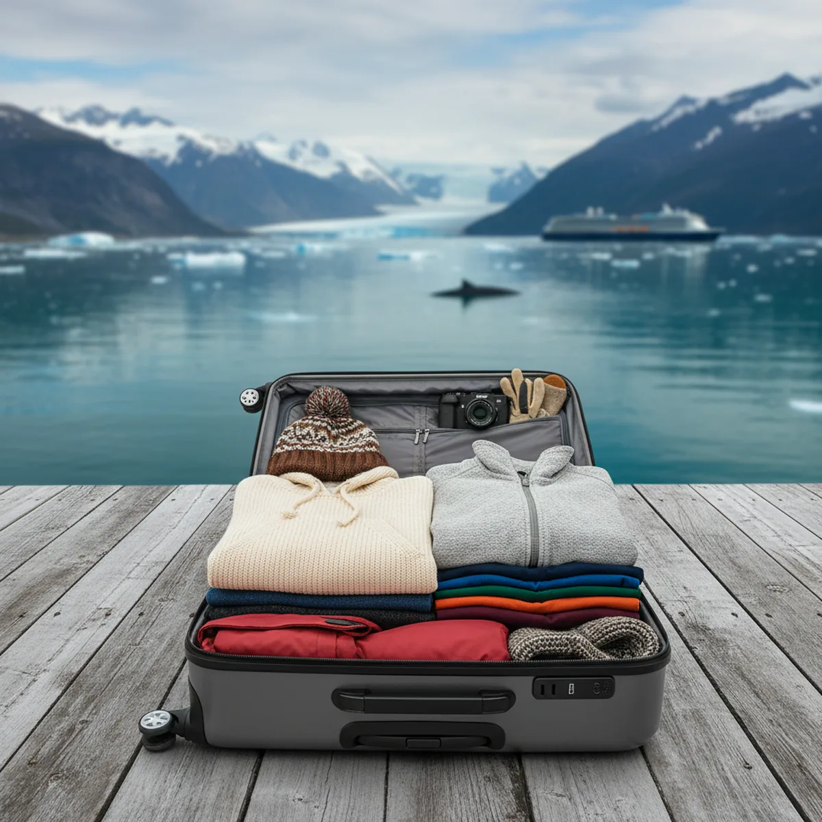 cruise hoodie vs sweatshirt — Alaska cruise guide
