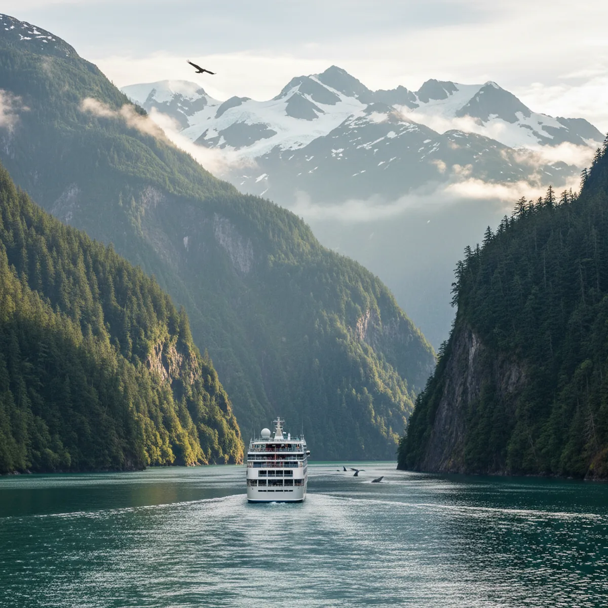 inside passage cruise route — Alaska cruise guide