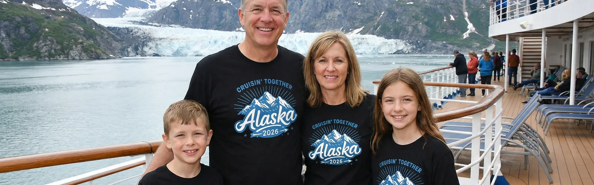 family alaska cruise shirts — Alaska Cruise Tees collection banner