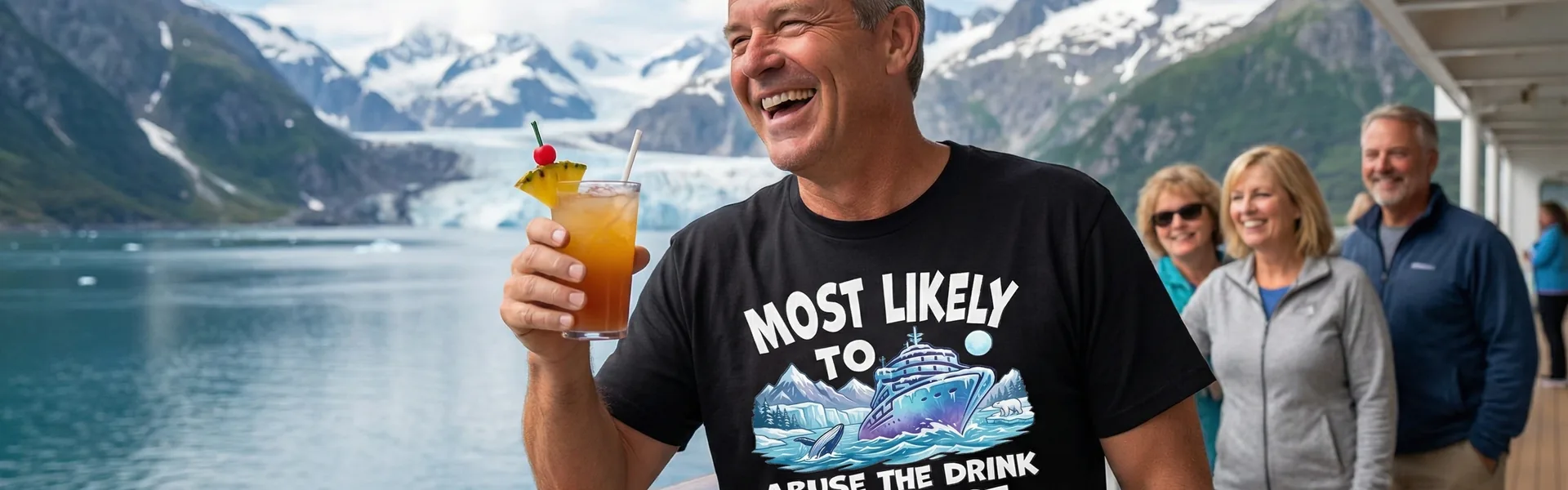 funny alaska cruise shirts — Alaska Cruise Tees collection banner