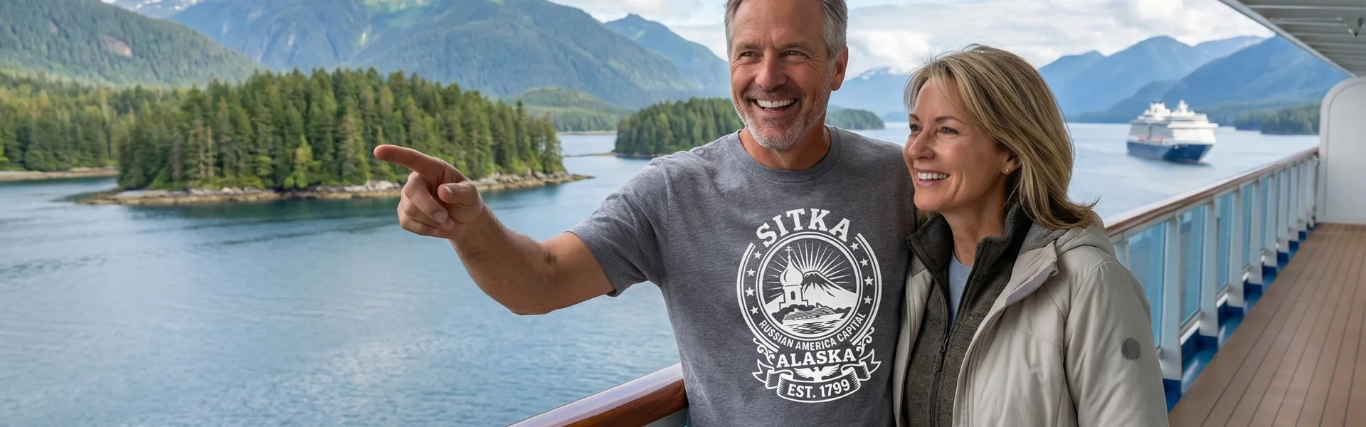 inside passage cruise shirt — Alaska Cruise Tees collection banner