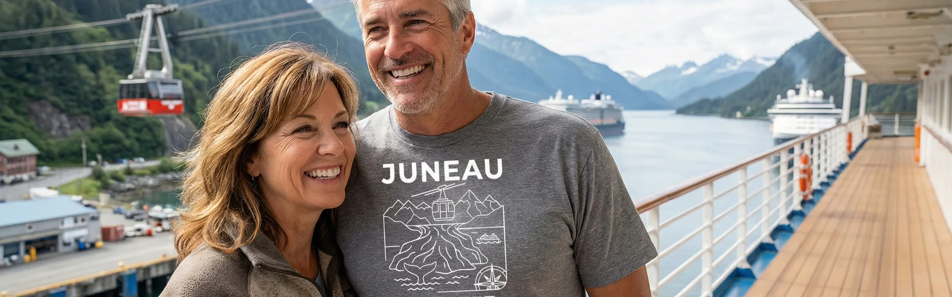 juneau alaska cruise shirt — Alaska Cruise Tees collection banner