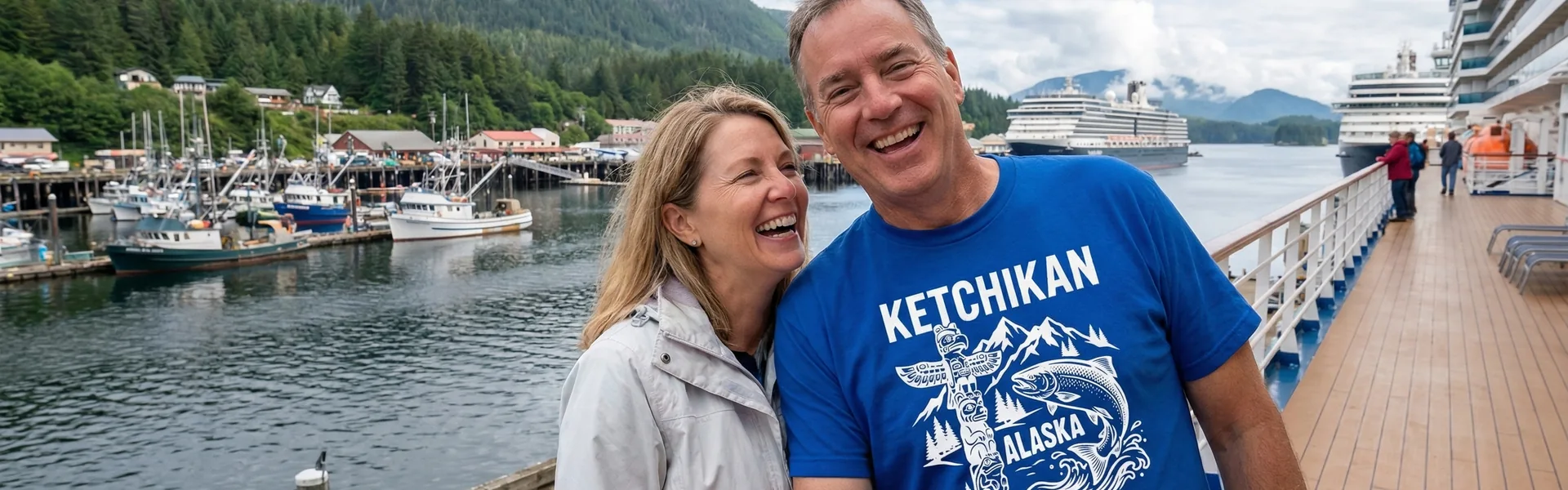 ketchikan cruise shirt — Alaska Cruise Tees collection banner