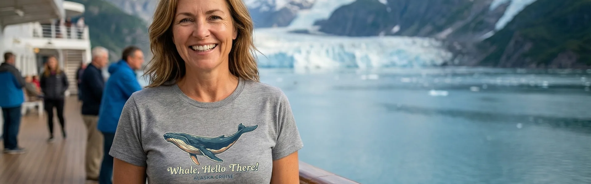 womens alaska cruise shirt — Alaska Cruise Tees collection banner