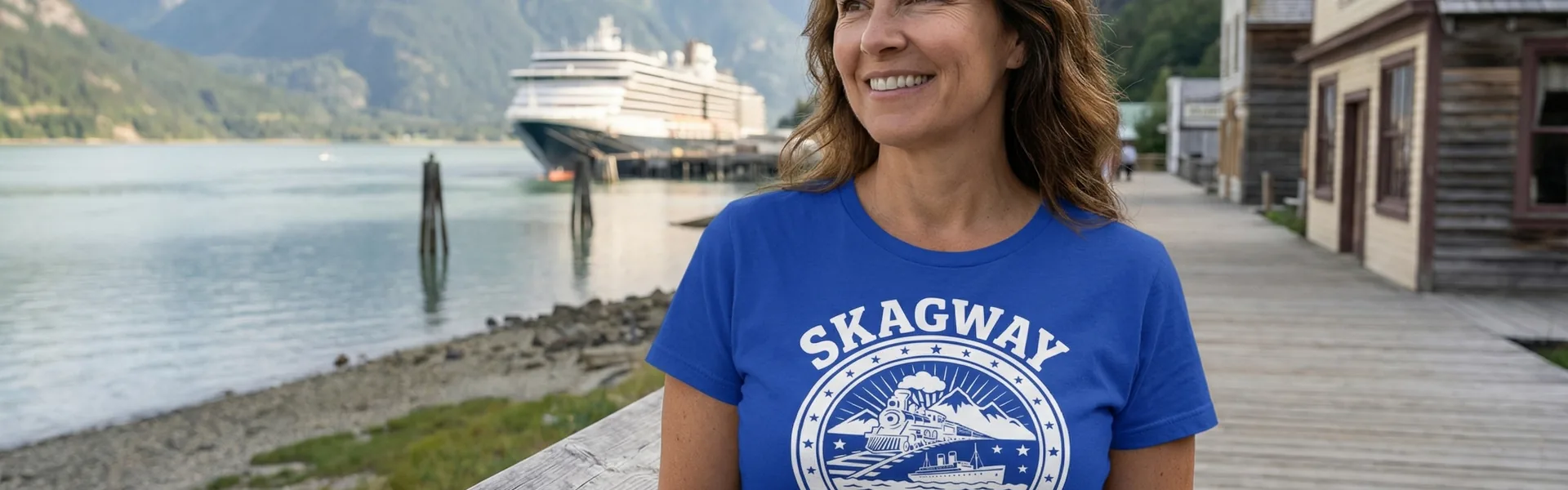 skagway cruise shirt — Alaska Cruise Tees collection banner