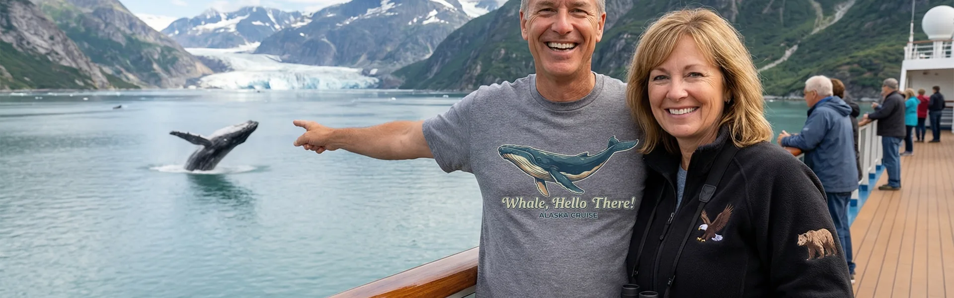 alaska wildlife cruise shirt — Alaska Cruise Tees collection banner