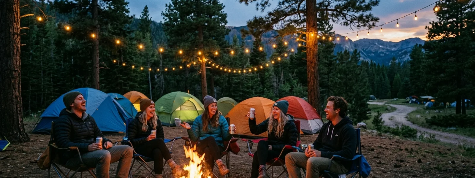 Camp Crew collection hero banner - Camp Life Shirts