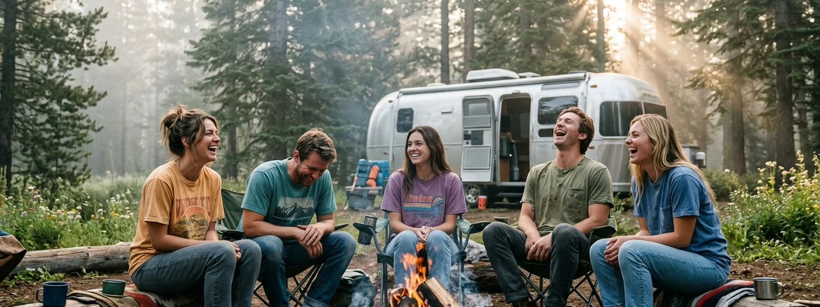 Comfort Colors Tees collection hero banner - Camp Life Shirts