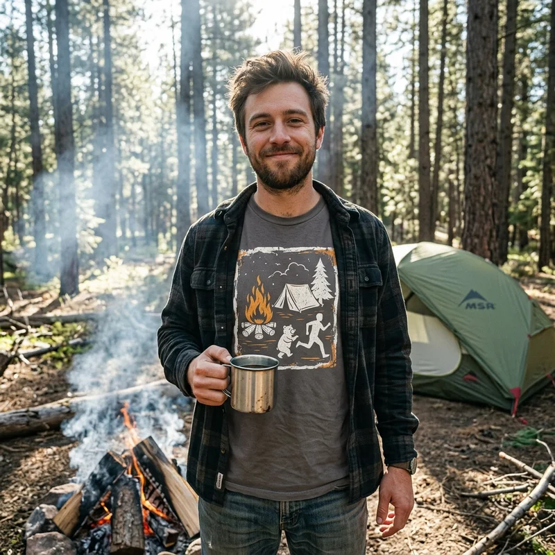 Funny Camping Shirts
