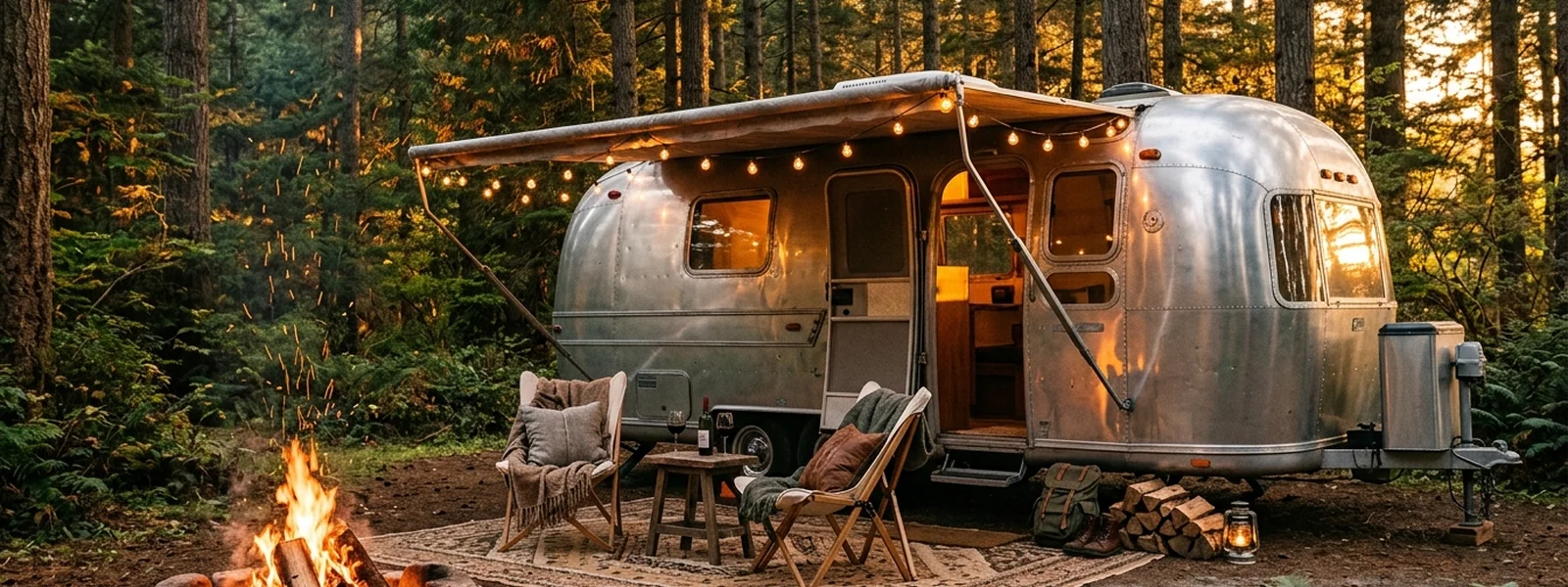 Glamping collection hero banner - Camp Life Shirts