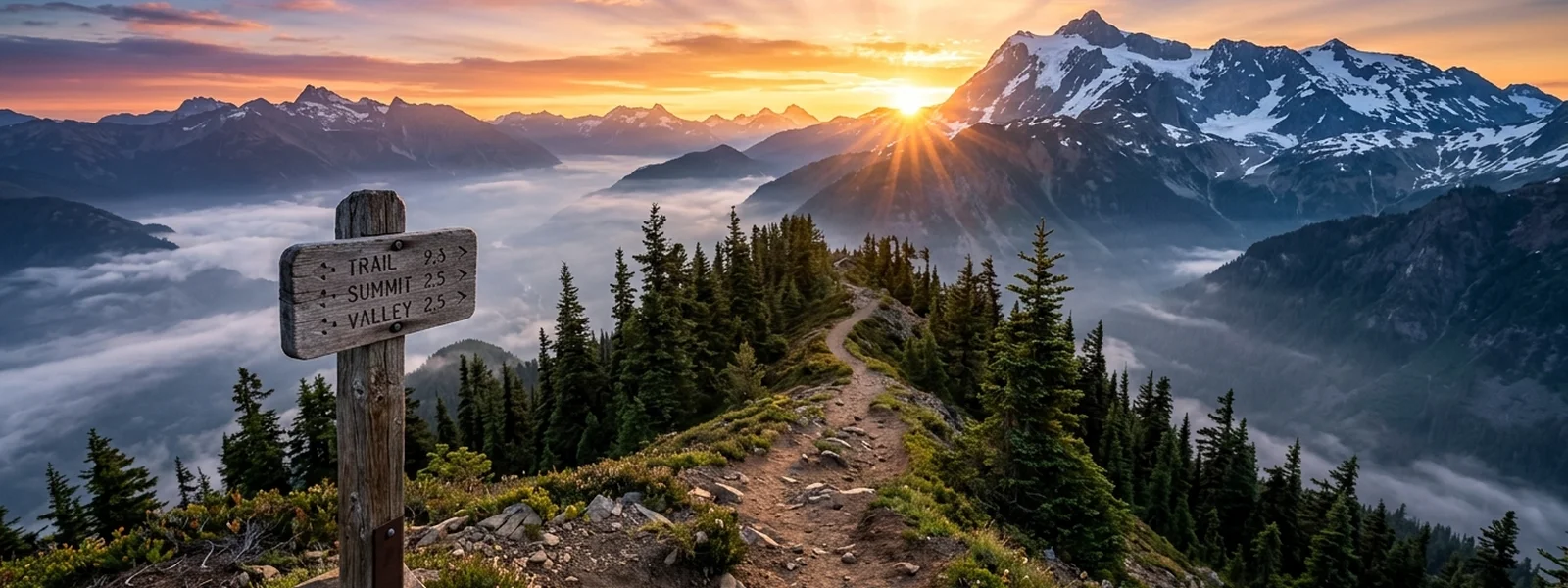 Mountains & Hiking collection hero banner - Camp Life Shirts