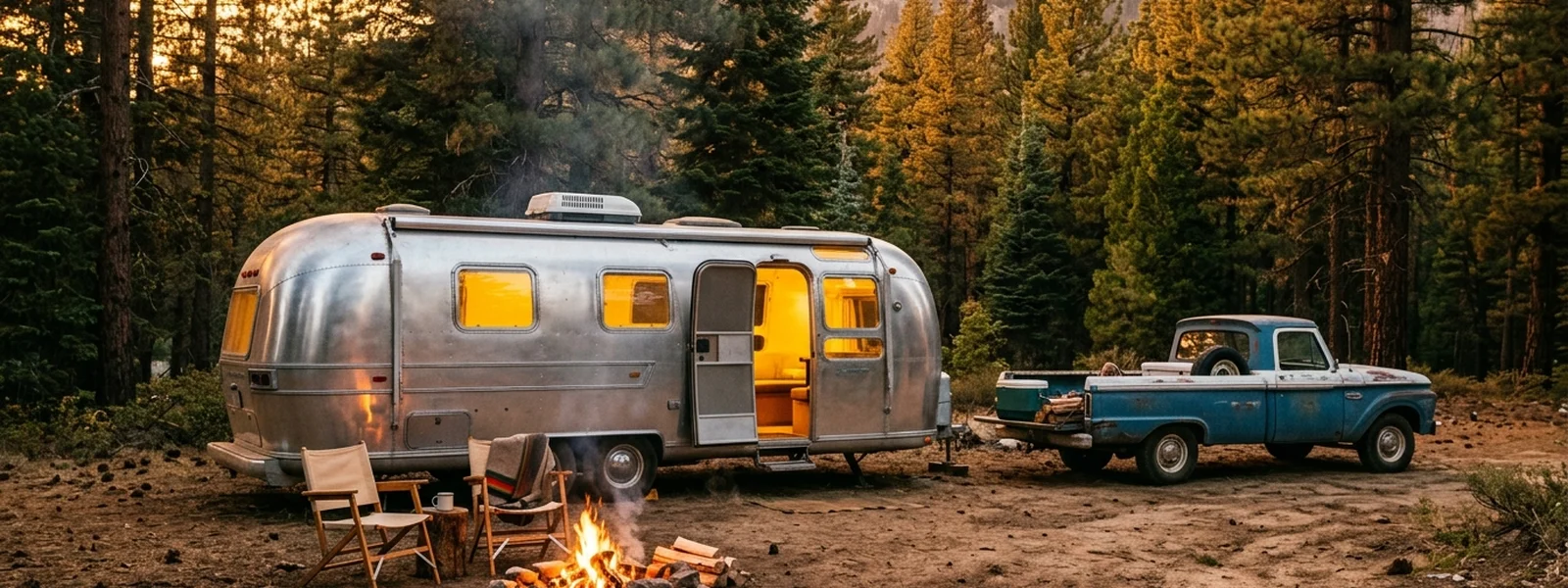 RV & Van Life collection hero banner - Camp Life Shirts