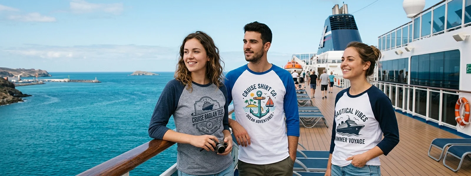 Cruise Raglan Tees collection hero banner - Cruise Shirt Co