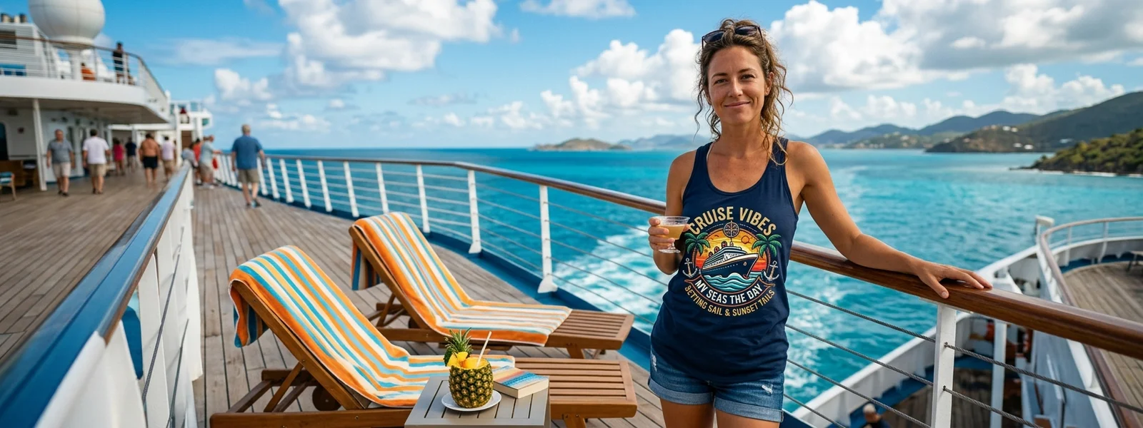 Cruise Tank Tops collection hero banner - Cruise Shirt Co