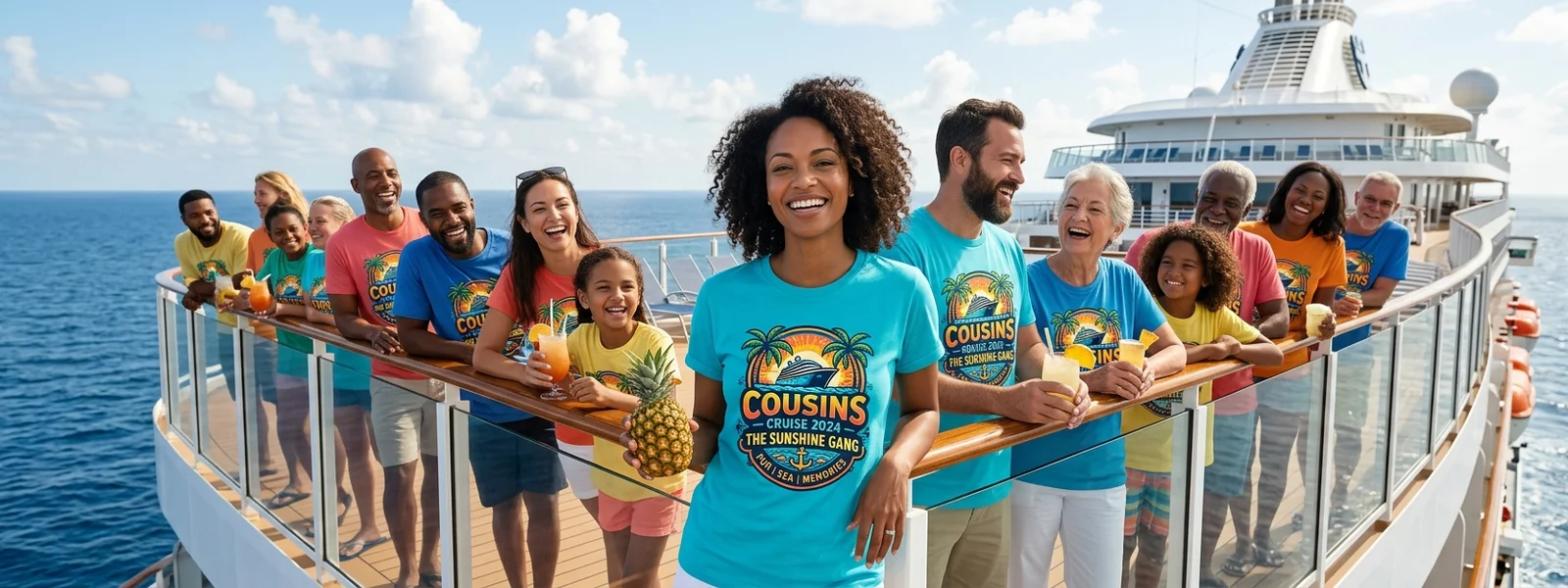 Matching Group Cruise Shirts collection hero banner - Cruise Shirt Co