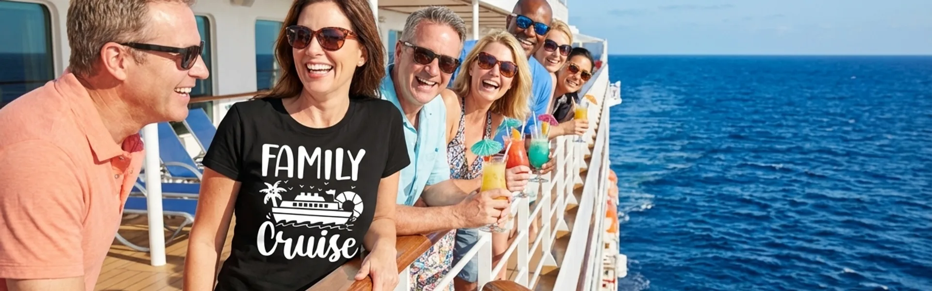 ladies cruise shirts — Alaska Cruise Tees collection banner