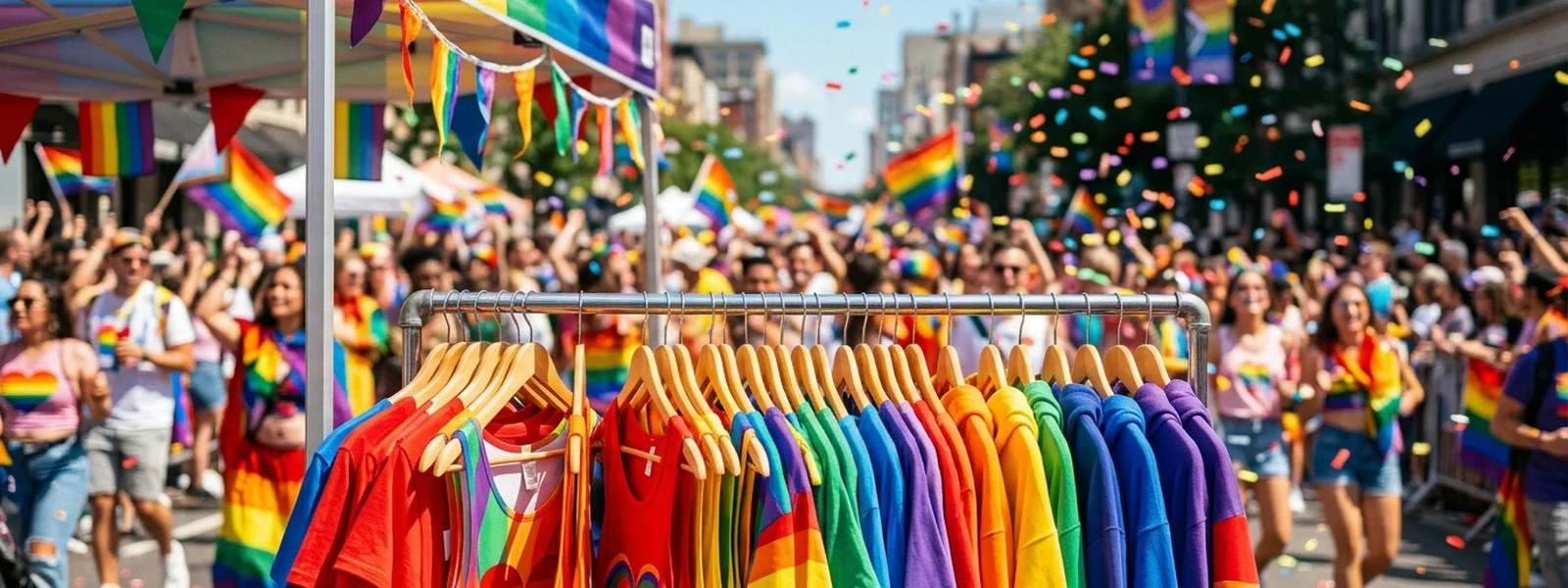 New Arrivals collection hero banner - Pride Shirt Co