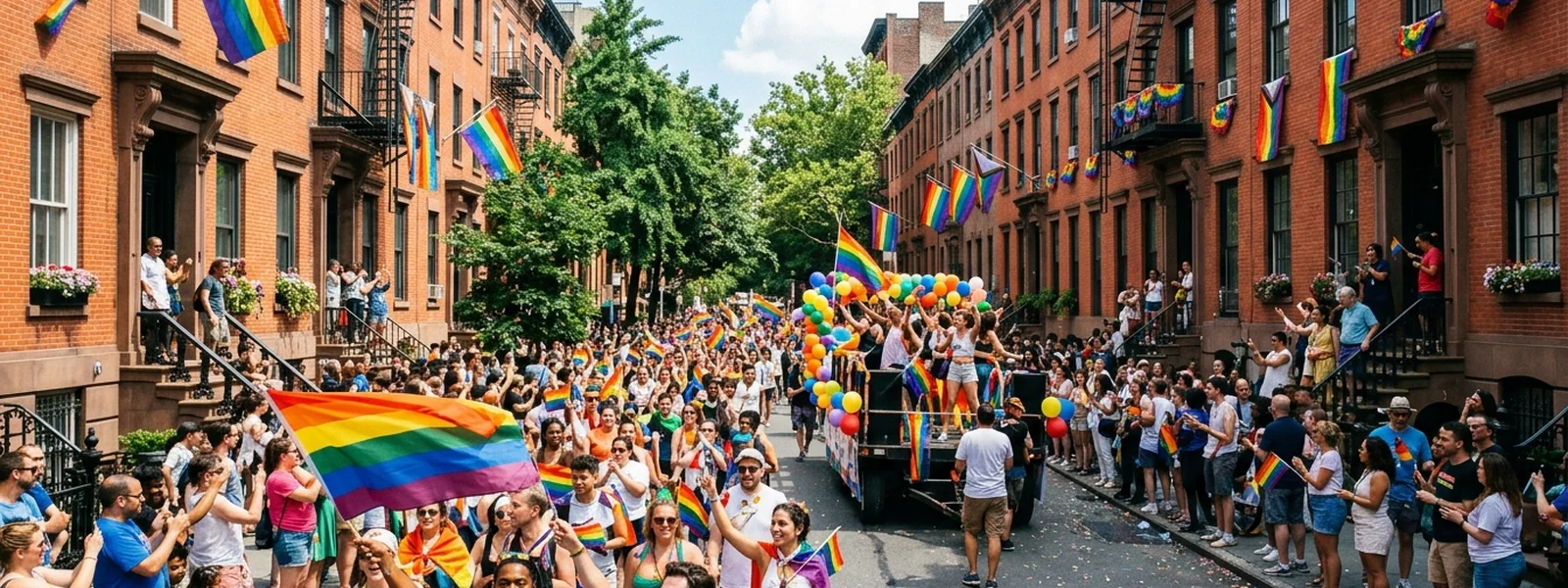 New York Pride collection hero banner - Pride Shirt Co